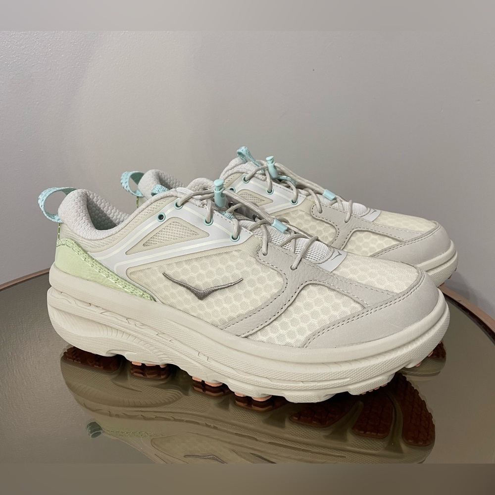 Hoka Bondi‎ B3 Oat Milk Sneakers Men's 13 Women's 14 NWOB